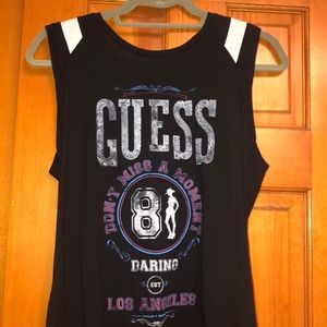 GUESS - “dont miss a moment darling” tank top
